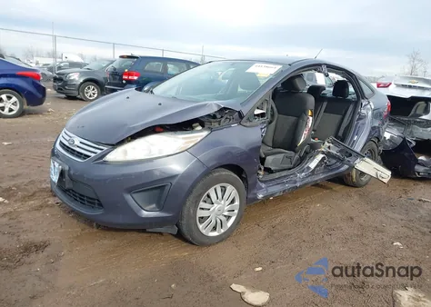 2013 Ford Fiesta Se из США, поврежденный, VIN 3FADP4BJ0DM155750